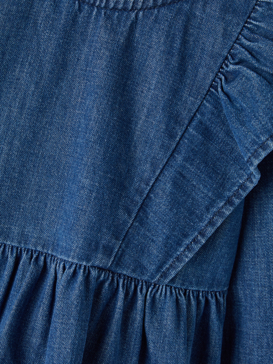 NMFAMY Dresses - Dark Blue Denim
