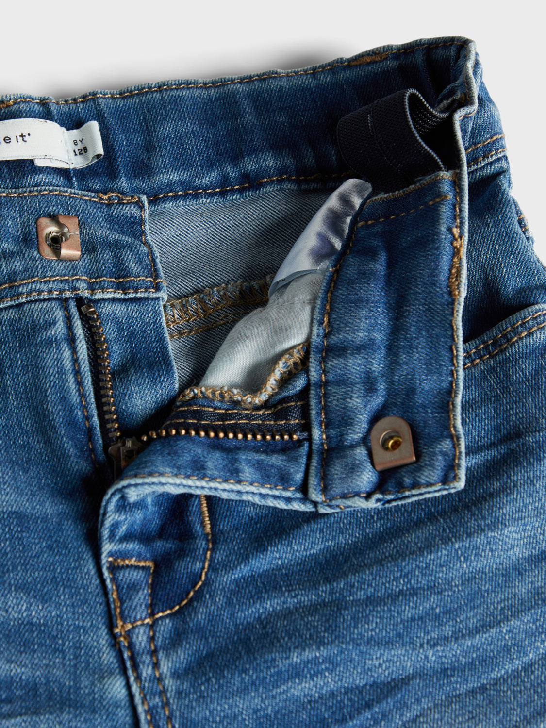 NKFPOLLY Jeans - Medium Blue Denim
