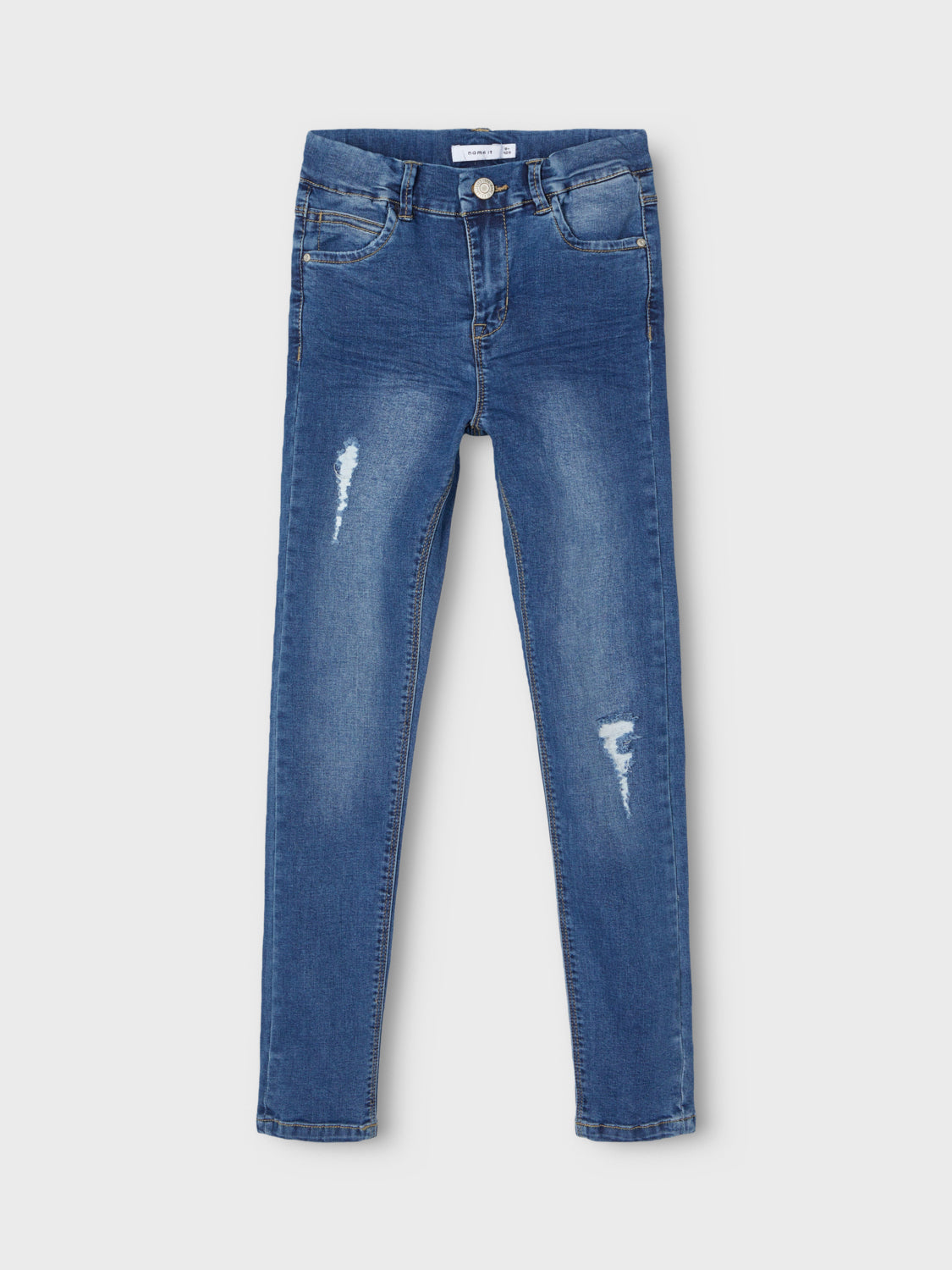 NKFPOLLY Jeans - Medium Blue Denim