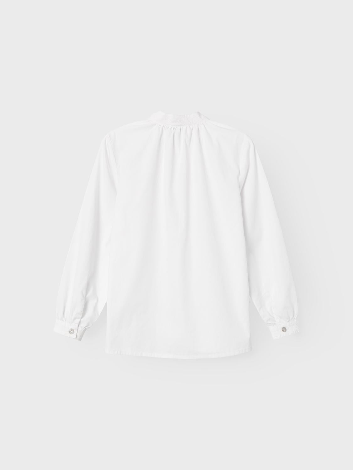 NKMTOBY Shirts - Bright White
