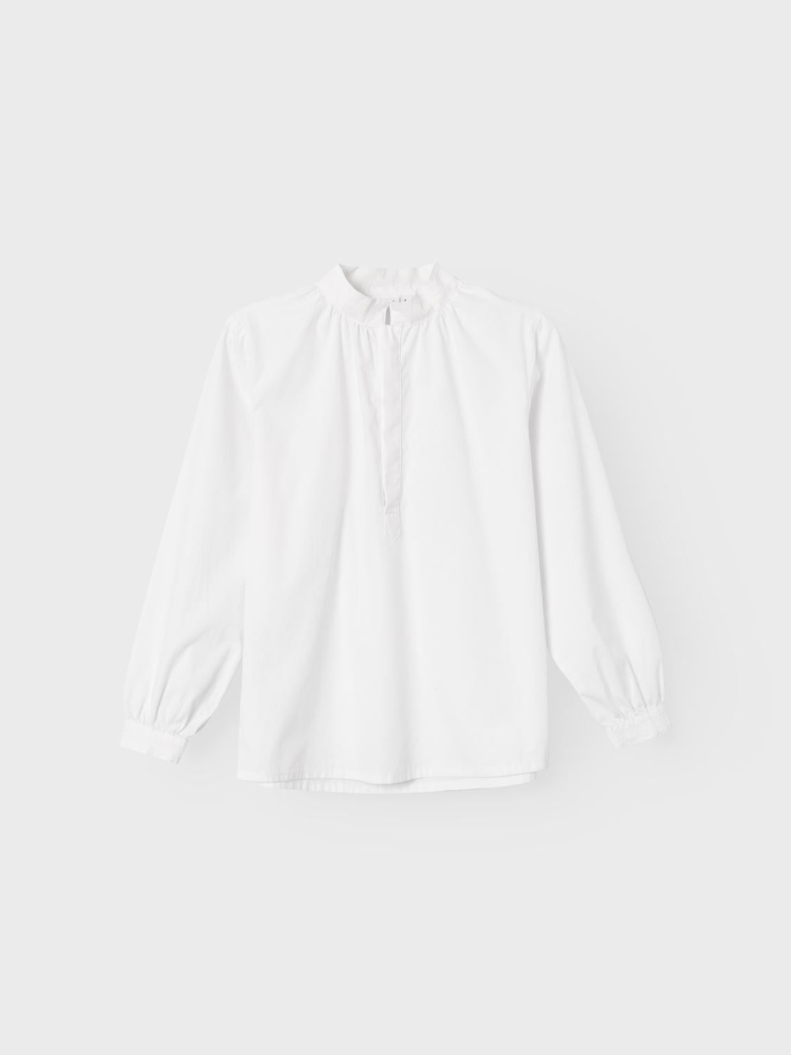NKMTOBY Shirts - Bright White